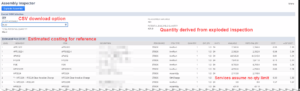 Determine Potential Buildable NetSuite Assemblies